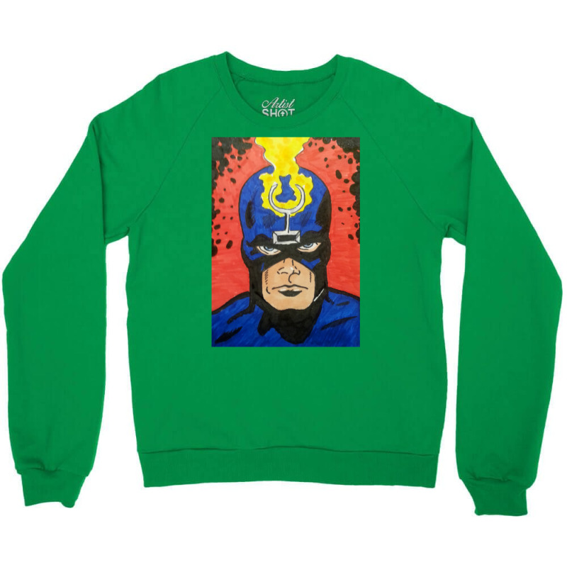 Black Bolt Inhumans Crewneck Sweatshirt | Artistshot