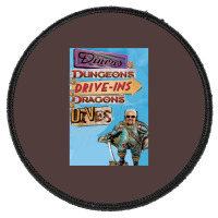 Diners Dungeons Drive Ins Dragons Dives Round Patch | Artistshot