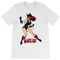 Black Cat Golden Age Superhero T-shirt | Artistshot