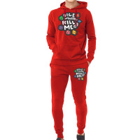 Dice Don't Kill Me Now   Wildflower Hoodie & Jogger Set | Artistshot