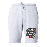 Dice Don't Kill Me Now   Wildflower Fleece Short | Artistshot