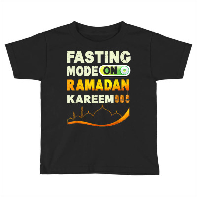 Ramadan Fasting Fashion On Happy Ramadan Muslims Holy Month T Shirt Toddler T-shirt Designed By Murraymccall
