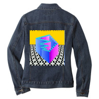 The Angles Ladies Denim Jacket | Artistshot