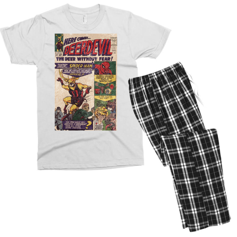 Deerdevil 1 Men's T-shirt Pajama Set | Artistshot