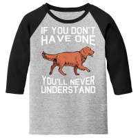 Golden Retriever Dog If You Don't Have One You'll Youth 3/4 Sleeve | Artistshot