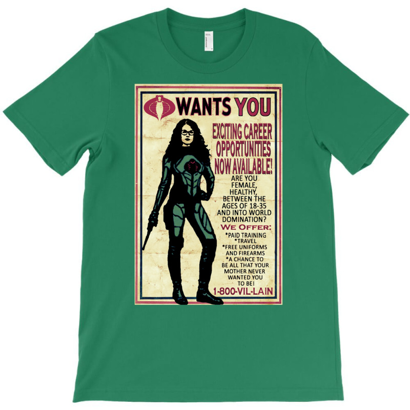 Cobra Recruiting Poster Featuring The Baroness (g. T-shirt | Artistshot