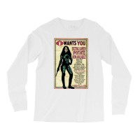 Cobra Recruiting Poster Featuring The Baroness (g. Long Sleeve Shirts | Artistshot