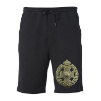 British Military Cap Badge 01 Fleece Short | Artistshot