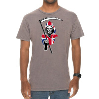 British Racing Grim Reaper Vintage T-shirt | Artistshot