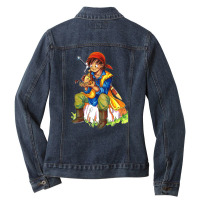 Dragon Quest 8 Ladies Denim Jacket | Artistshot