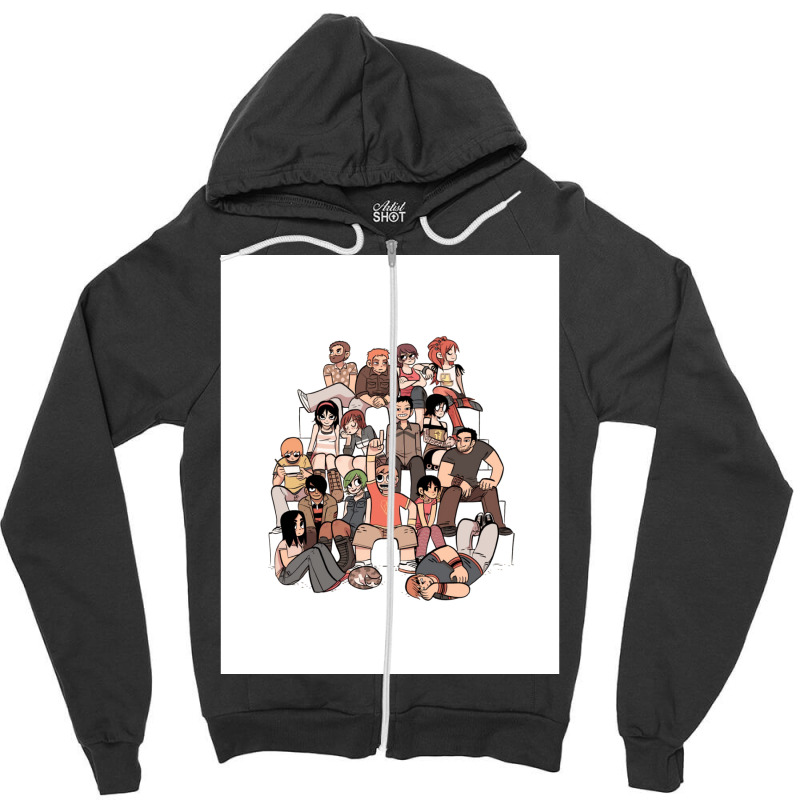 Everybody In The Stairs Zipper Hoodie | Artistshot