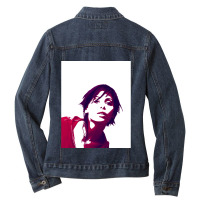 I_m-all-out-of-faith-this-is-how-i-feel Graphic Ladies Denim Jacket | Artistshot