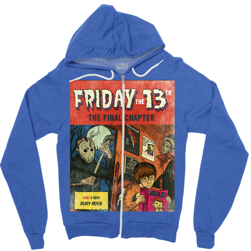 Friday The 13th The Final Chapter Zipper Hoodie by ersnmeelbyq | Artistshot