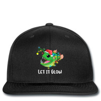 Let It Glow Anglerfish Lighting Xmas Tree Monster  Printed Hat | Artistshot