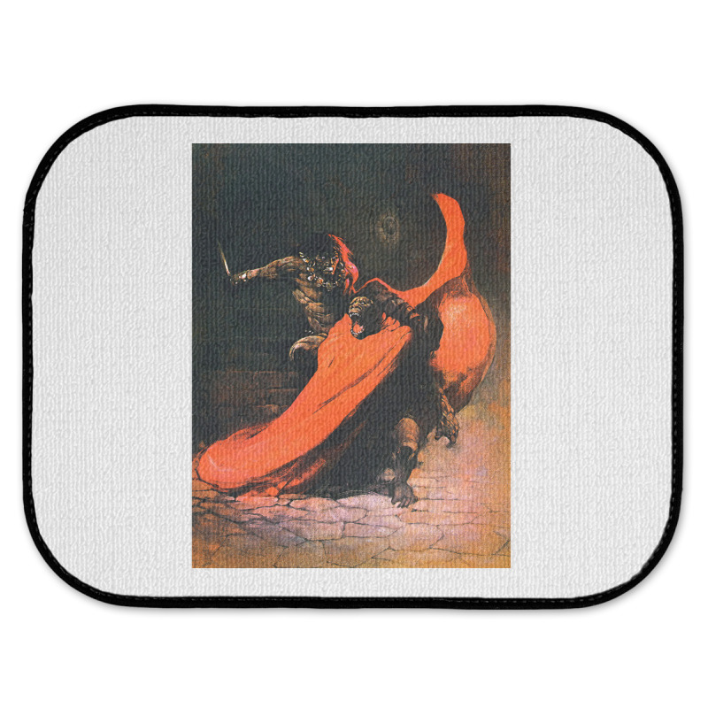 Frank Frazetta   Conan The Barbarian 1 Rear Car Mat by wollapgali | Artistshot