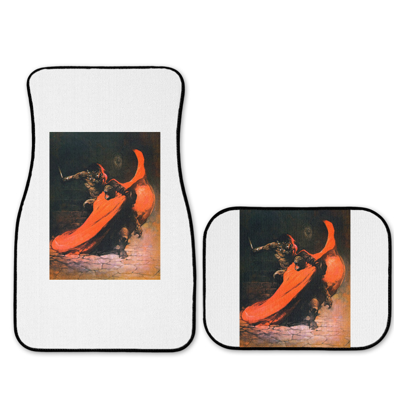 Frank Frazetta   Conan The Barbarian 1 Full Set Car Mats by wollapgali | Artistshot