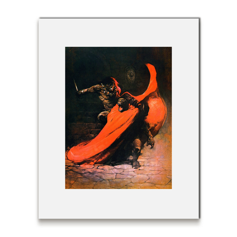 Frank Frazetta   Conan The Barbarian 1 Metal Print Vertical by wollapgali | Artistshot