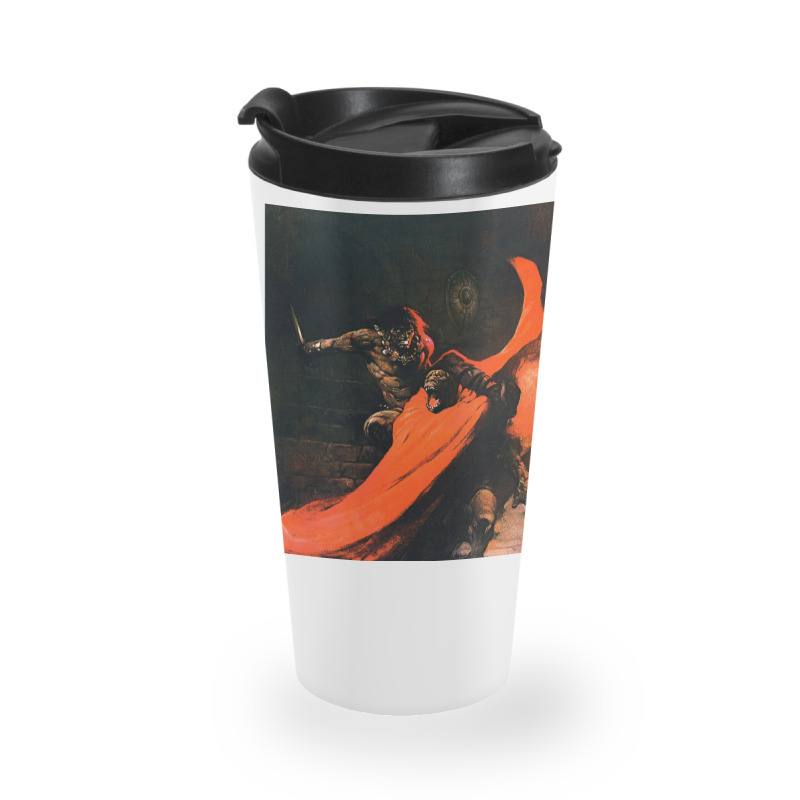 Frank Frazetta   Conan The Barbarian 1 Travel Mug by wollapgali | Artistshot