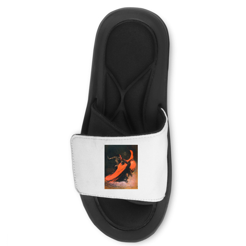 Frank Frazetta   Conan The Barbarian 1 Slide Sandal by wollapgali | Artistshot