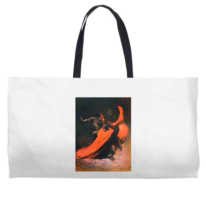 Frank Frazetta   Conan The Barbarian 1 Weekender Totes by wollapgali | Artistshot