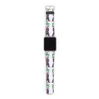 Joker (dc)  (low Poly Abstract) Fanart (zoomout Effect) Apple Watch Band | Artistshot