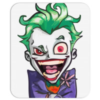 Joker (dc)  (low Poly Abstract) Fanart (zoomout Effect) Mousepad | Artistshot