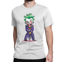 Joker (dc)  (low Poly Abstract) Fanart (zoomout Effect) Classic T-shirt | Artistshot