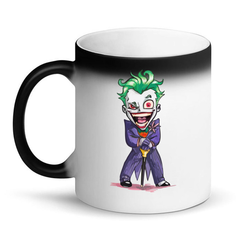 Joker (dc)  (low Poly Abstract) Fanart (zoomout Effect) Magic Mug | Artistshot