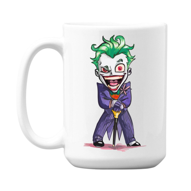 Joker (dc)  (low Poly Abstract) Fanart (zoomout Effect) 15 Oz Coffee Mug | Artistshot