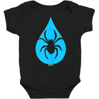 Water Droplet Spider Waterspider Coworker Swagazon Baby Bodysuit | Artistshot