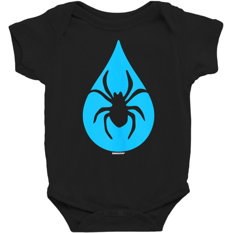 Water Droplet Spider Waterspider Coworker Swagazon Baby Bodysuit by karynadreck | Artistshot