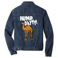 Camel Dromedary Dessert Animal Gift I Camel Its Hu Men Denim Jacket | Artistshot