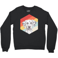 Dalmatian T  Shirtfunny Dalmatian Dog Art Retro Vintage Dalmatian Gift Crewneck Sweatshirt | Artistshot