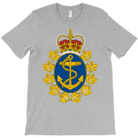 Canadian Navel Coat Of Arms 01 T-shirt | Artistshot