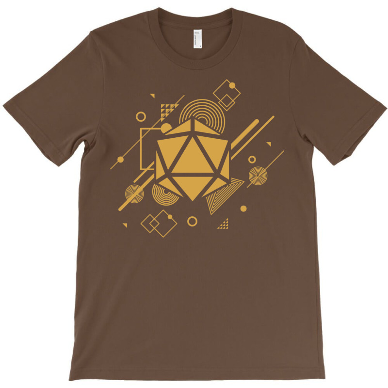 Retro Narrator Polyhedral D20 Dice T-shirt | Artistshot