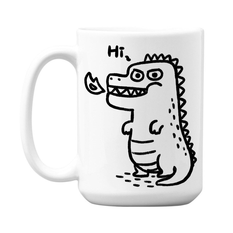 Trending Hi, Dragon ( Back ) 15 Oz Coffee Mug | Artistshot