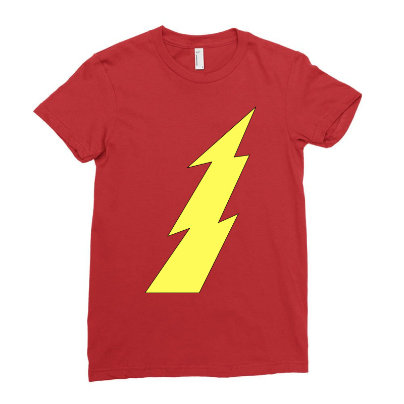 Jg Lightning Bolt Ladies Fitted T-Shirt by dzoananicio9 | Artistshot