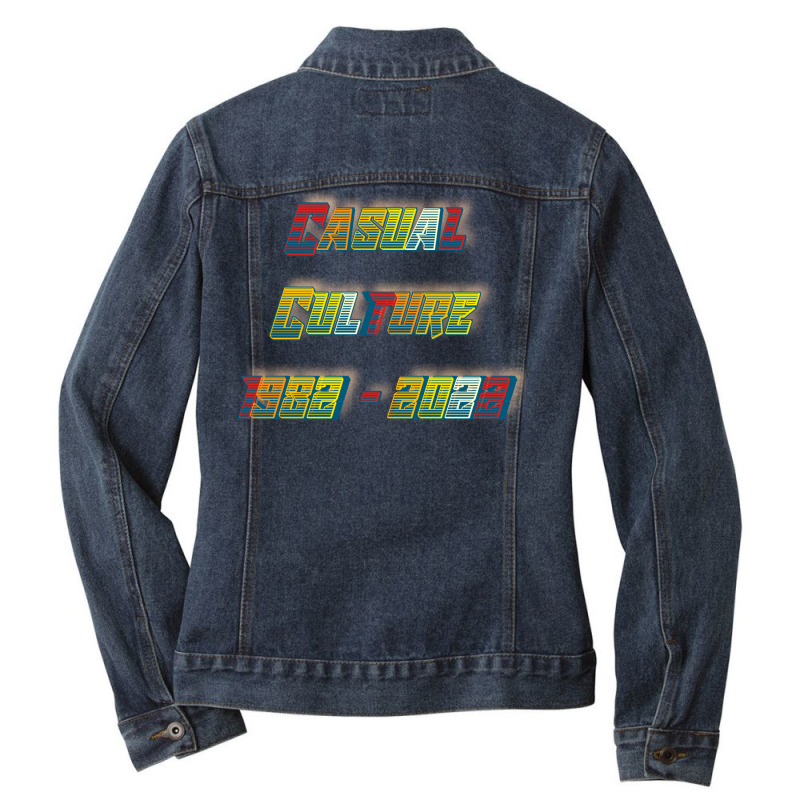 Casual Culture 1982   2022 Ladies Denim Jacket by tugadokampej | Artistshot