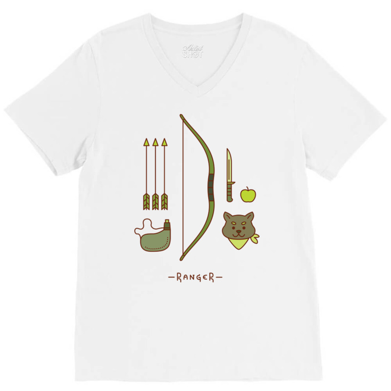 Rpg Adventure Kit   Ranger V-neck Tee | Artistshot