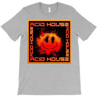 Acid House Badge T-shirt | Artistshot