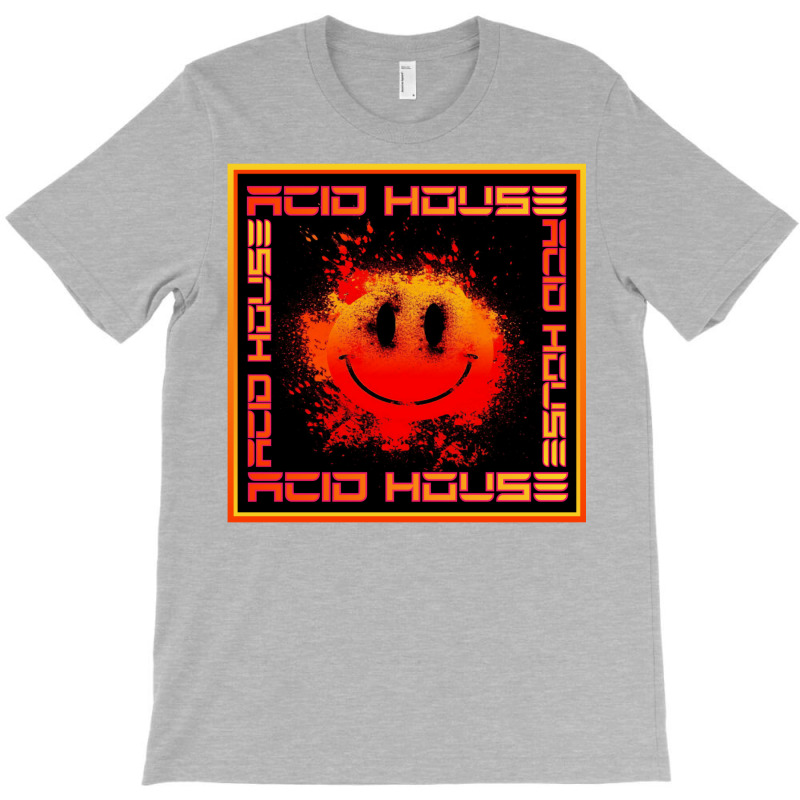 Acid House Badge T-Shirt by mosbahgurkov6 | Artistshot