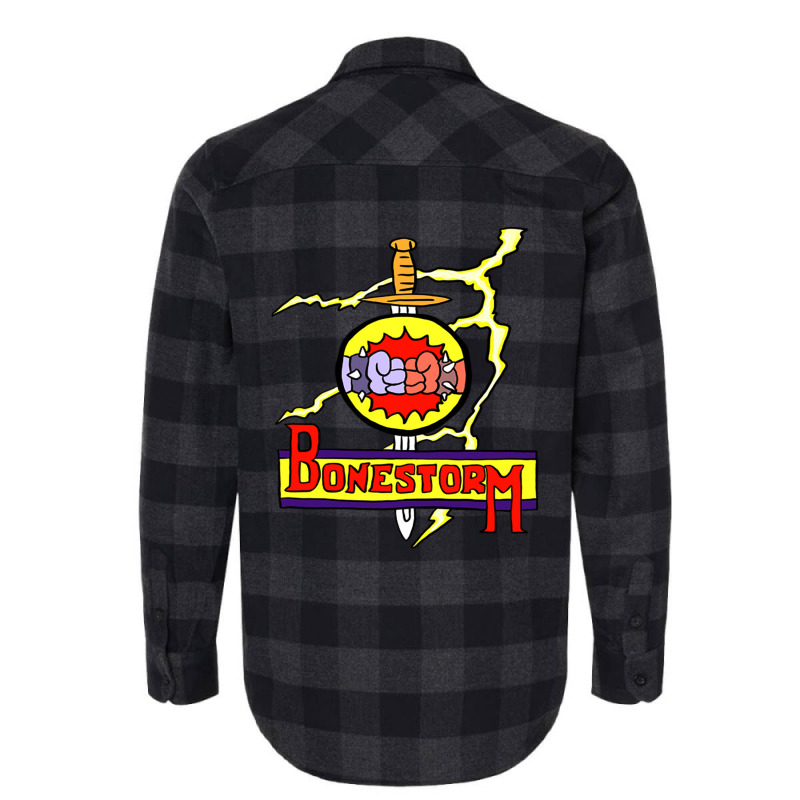 Simpsons Bonestorm Flannel Shirt | Artistshot