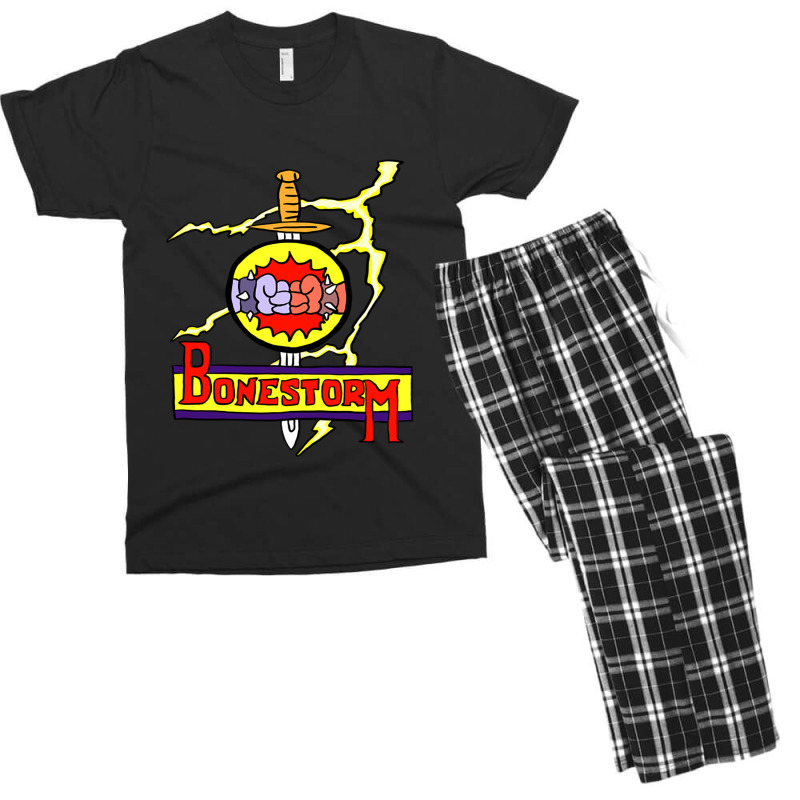 Simpsons Bonestorm Men's T-shirt Pajama Set | Artistshot