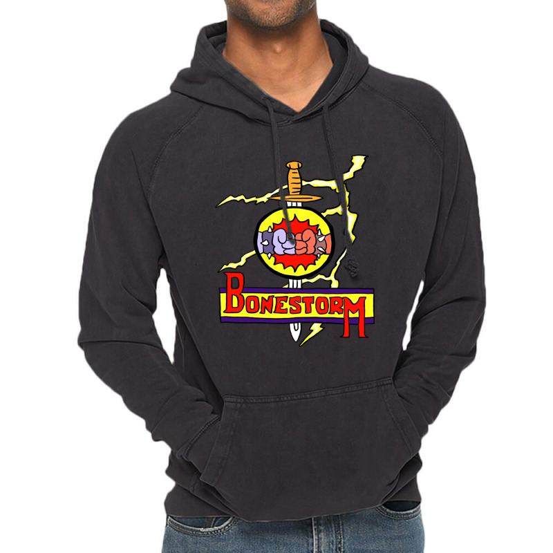 Simpsons Bonestorm Vintage Hoodie | Artistshot