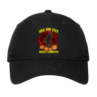 Hot Trend Hide And Seek World Champion Halloween C Adjustable Cap | Artistshot