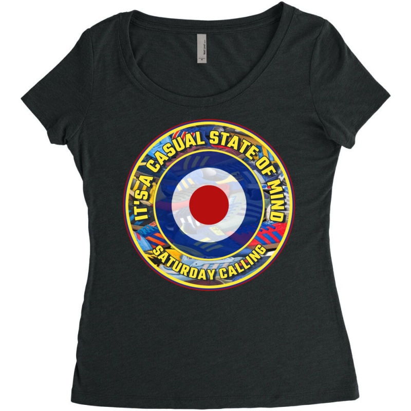 Casual State Of Mind Women's Triblend Scoop T-shirt by tugadokampej | Artistshot