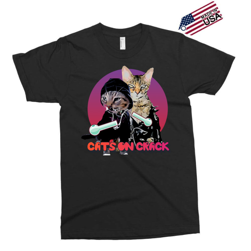 Cats On Crack Exclusive T-shirt | Artistshot