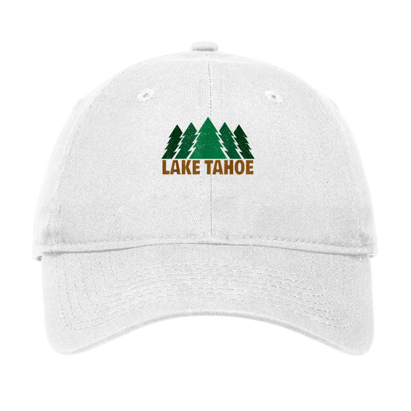 Lake Tahoe California Emerald Bay Pines T Shirt Adjustable Cap by TeaMenShop | Artistshot