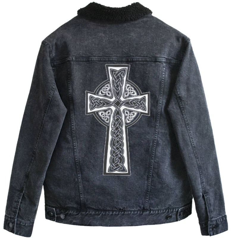 Celtic Ii Unisex Sherpa-lined Denim Jacket | Artistshot