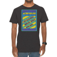 Acid House Rave Flyer Vintage T-shirt | Artistshot